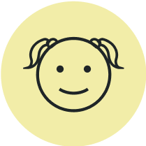 Doll-like appearance icon