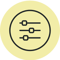 Limit disease signs and symptoms icon